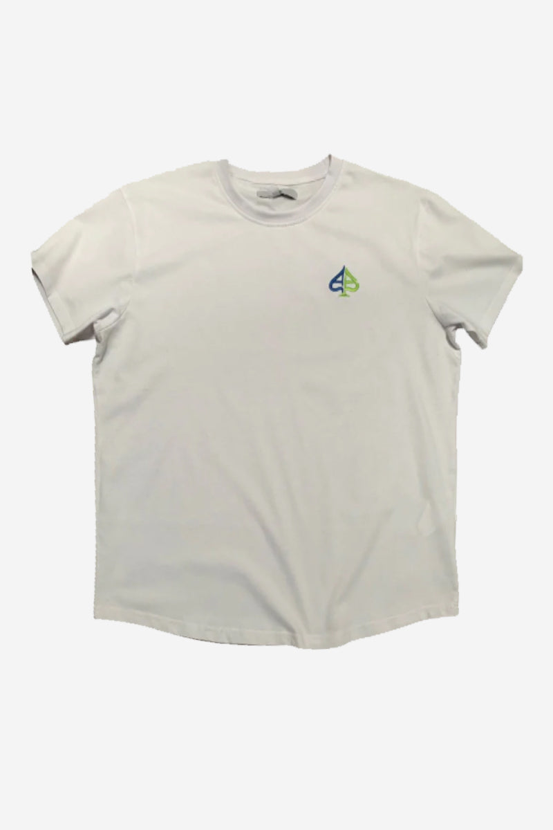 The Grinder - White Black Logo