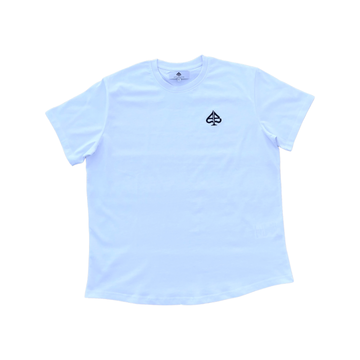 The Grinder - White Black Logo