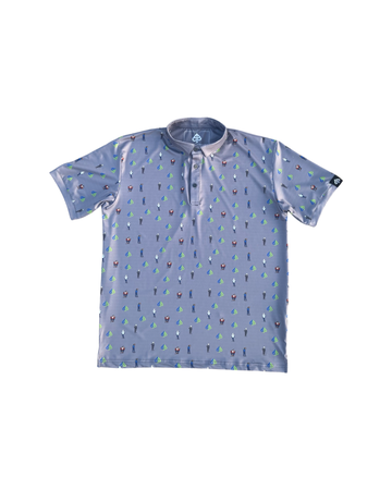 BirdGang 4Some Polo - Wolf Gray