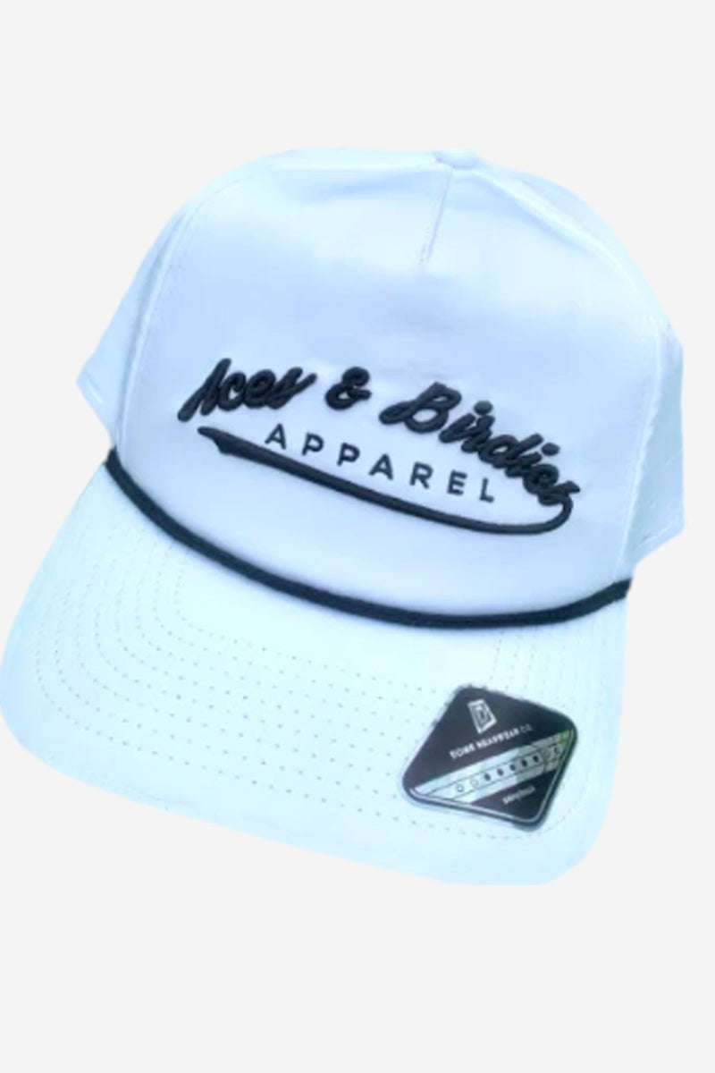 AB Vintage Rope Hat - White